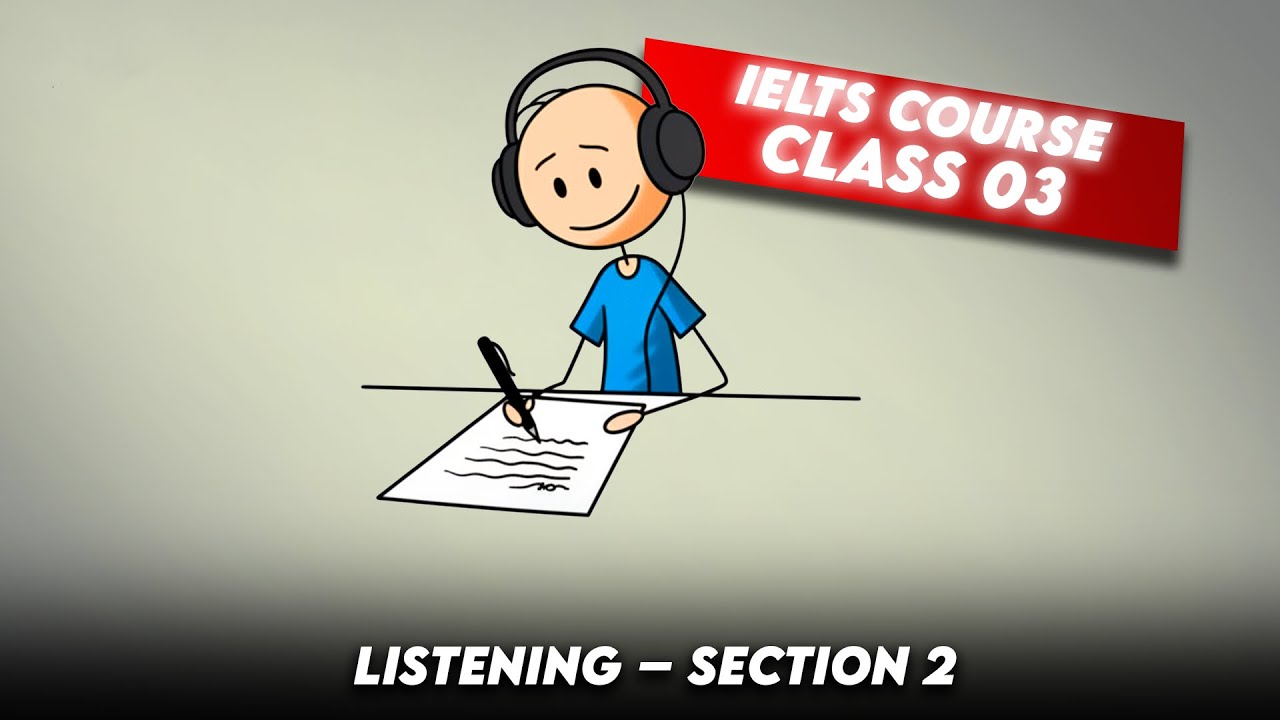 LISTENING – SECTION 2 | IELTS CLASS 03 | Map & Diagram Strategy