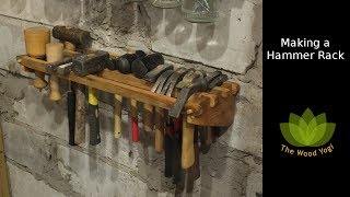 Making a new Hammer Rack - Woodworking Project