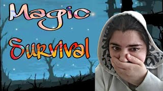 Este amuleto me da el poder de Elsa y Anna junto. || Magic Survival. 🤯🦄😲