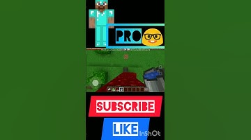 Noob🤤 VS PRO🤓 VS Hacker😎 VS herobrine👿 MLG #minecraftshorts #minecraft #noobvsprovshacker #mlg #viks