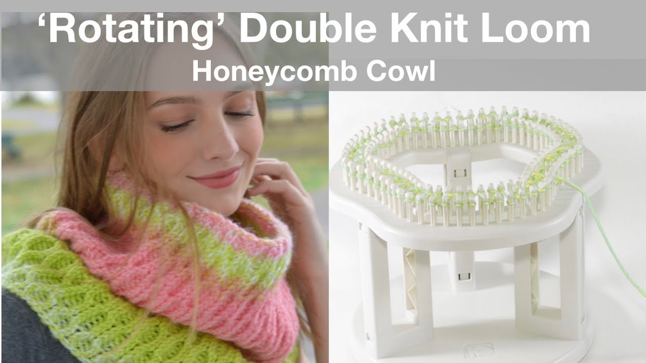 Holey Cowl - KB Looms Blog  Loom knitting stitches, Loom knitting