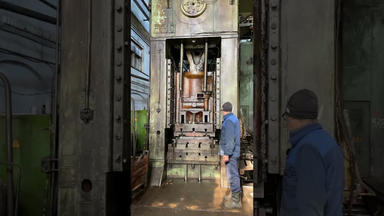 Crank press TMP Voronezh K2538 - 630 ton - Dabrox.com