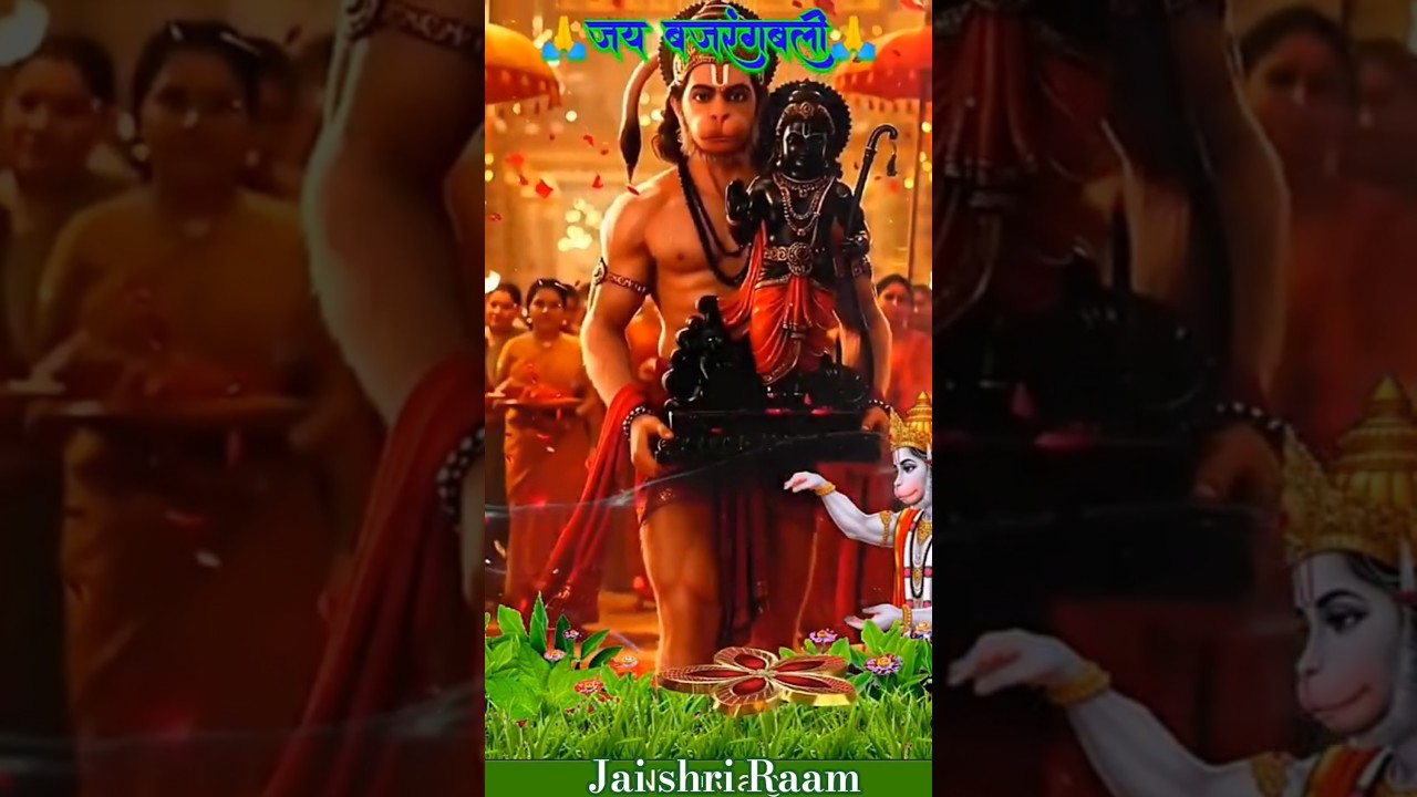 मंगल मूर्ति राम दुलारे#jaibajrangbali#jaishreeram#bhaktishorts#viralshort...