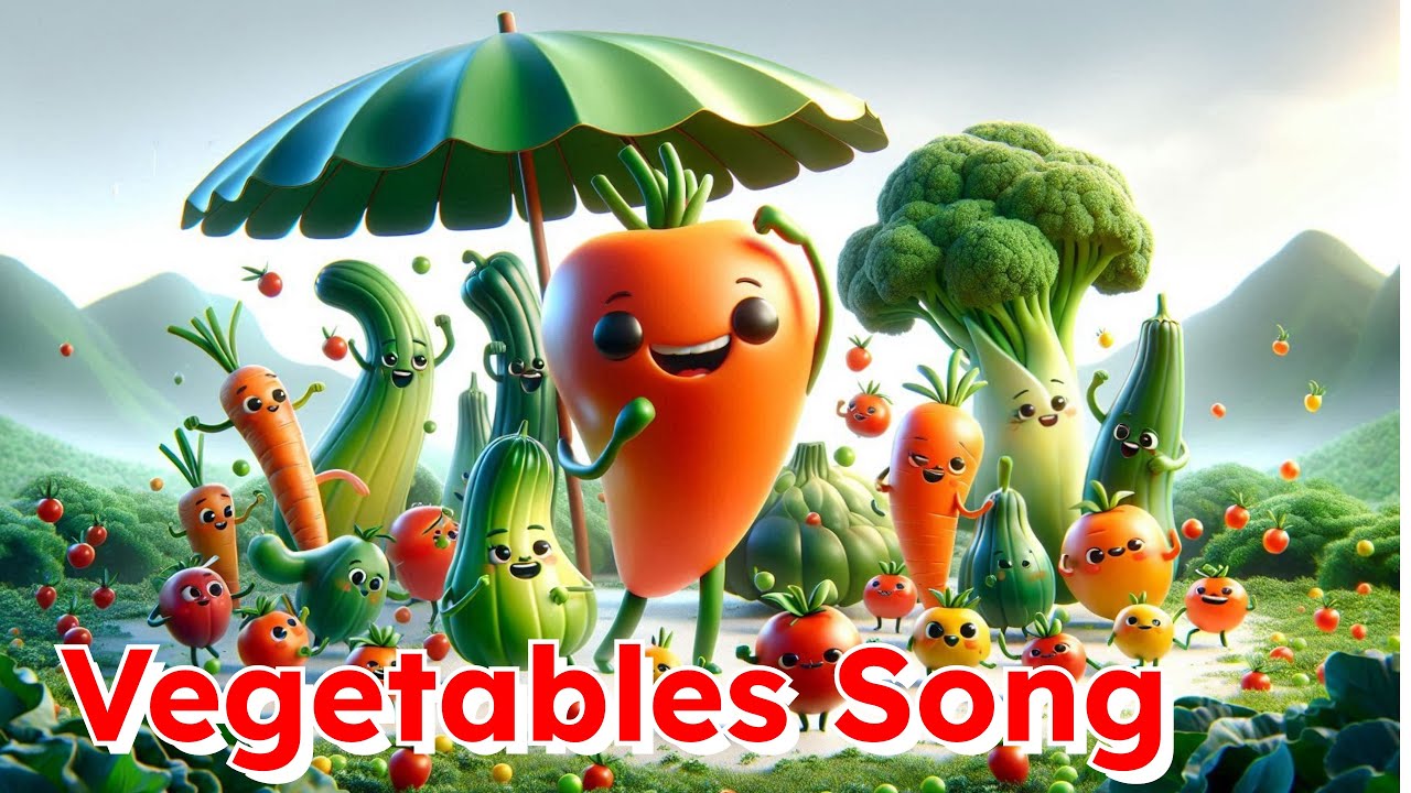 Vegetables Song | Learn Vegetables with Fun Music for Kids | GoodNight ...