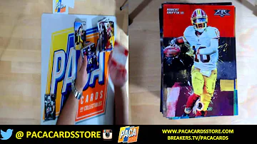 02 24 16 2015 Topps Fire Football Personal Box for Wilson
