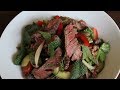 泰式牛肉沙律 - 烤牛排和香菜 - 一道清爽的菜 - Thai Beef Salad - Morgane&#39;s