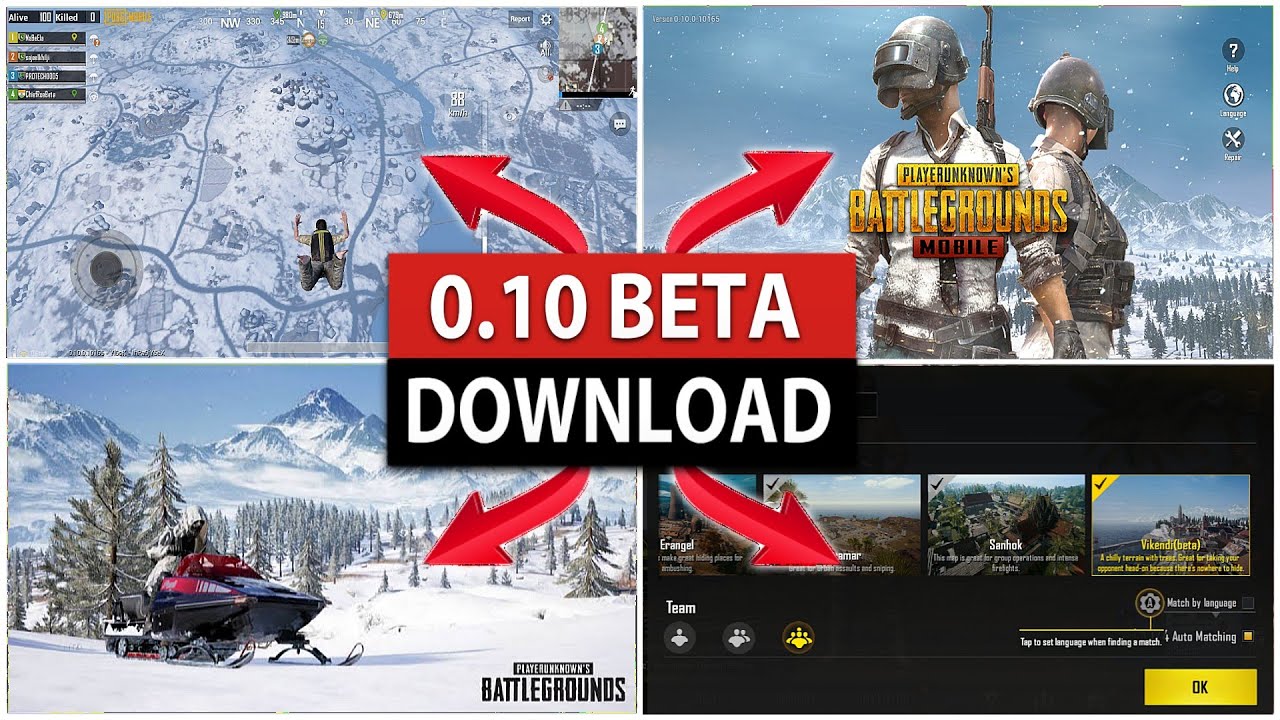 PUBG MOBILE 0.10 Beta Download !! VIKENDI Snow Map | Pubg Mobile 0.10  Update - Vikendi Snow Map - 