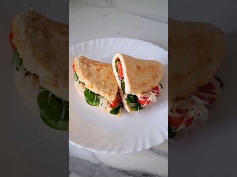 Быстрый и сытный завтрак #быстрыйзавтрак #рецепты #быстрыйрецепт #завтрак #перекус #пп #быстро