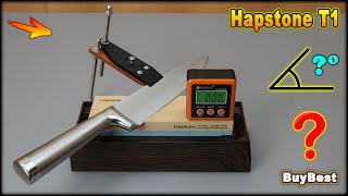 Ошибка! Как выставить правильный угол заточки ножа на точилке ножей по типу "Костыль" - Hapstone T1?