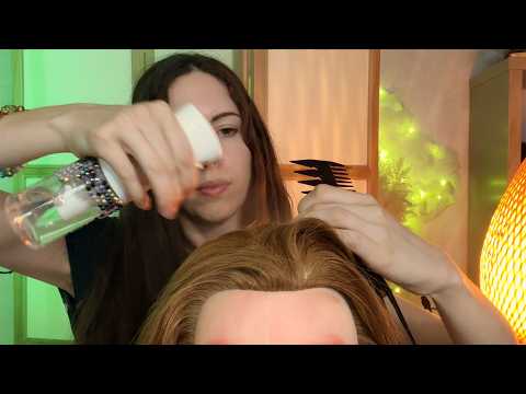 ASMR FAST AGGRESSIVE Scalp Check & Treatment ⚡