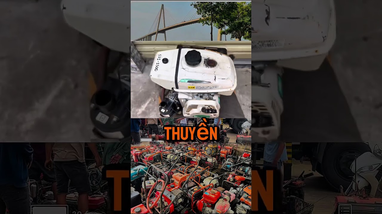 Ms572 Máy nổ Nhật Bản Mitsubishi GM132 4HP Tốc Chậm | Hàng Bãi Nhật mới nhất hôm nay