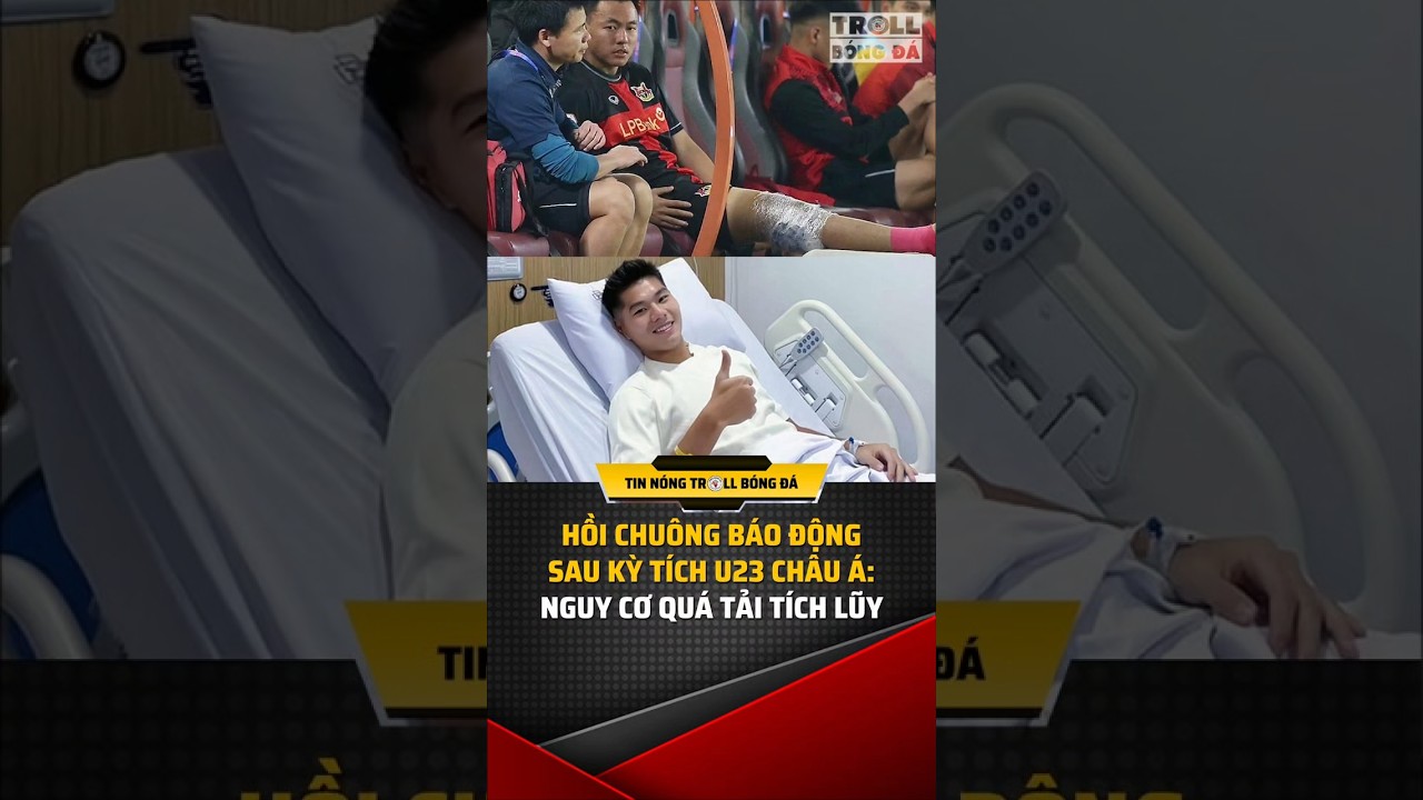 Các cầu thủ trẻ bị quá tải sau liên tục các giải đấu