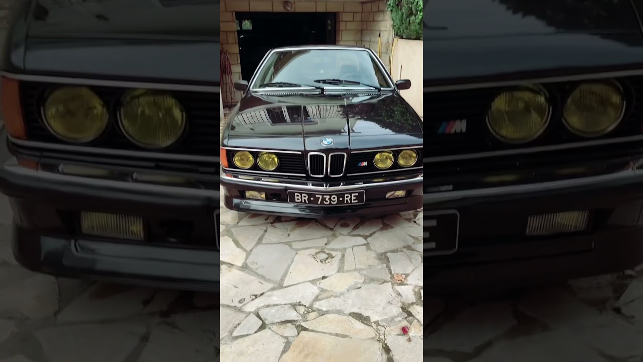 BMW e24 M635 CSi 1985   