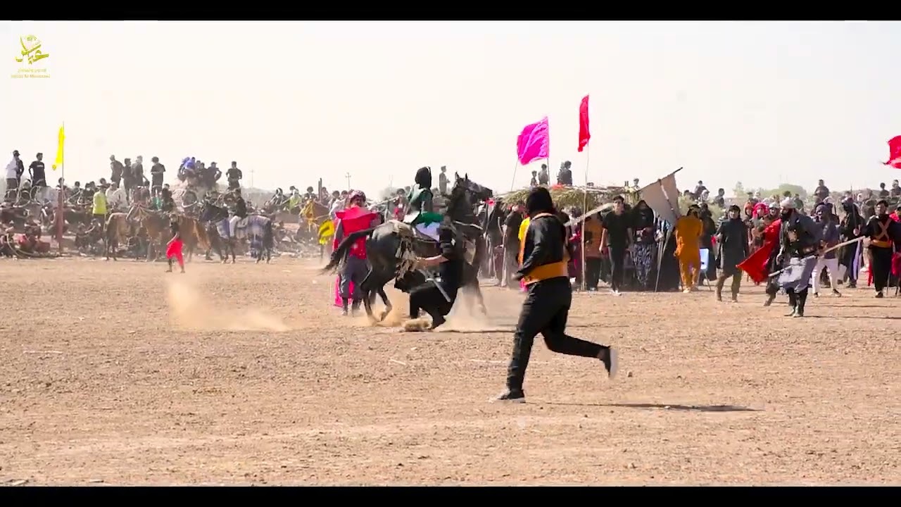 تشابيه مقتل الامام القاسم (ع) واقعة الطف 1447ميسان المشرح التصوير والمونتاج عباس الموسوي 