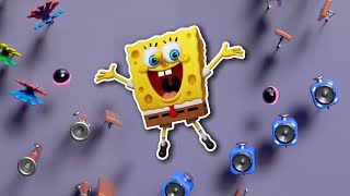 Playing The Spongebob Theme Song With Various Instruments