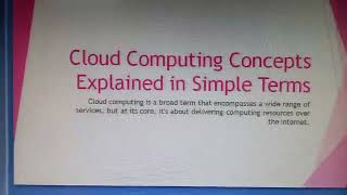 Cloud Computing Concepts Explained in Simple Terms
