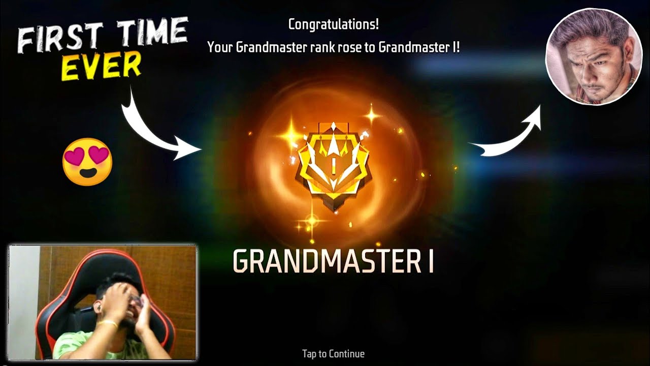 REACHED GRANDMASTER FOR THE FIRST TIME - LIVE REACTION 😍🤩🔥 - YouTube