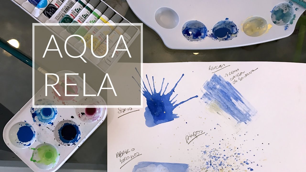 MEU PRIMEIRO CURSO DE AQUARELA + MATERIAIS  | Veda #22