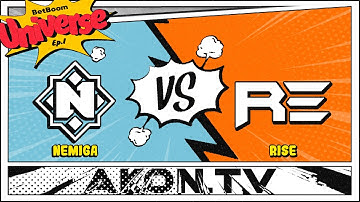 🔴DOTA 2 [RU] Nemiga Gaming vs RISE Esports [bo3] BB Universe Ep 1, Group Stage, Group A