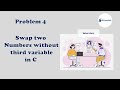How to Swap Two Numbers in C Without a Temporary Variable 💡 | C Logic Explained Step-by-Step