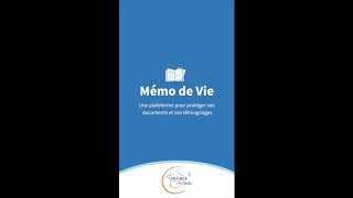 Mémo de Vie : comment se créer un compte et découvrir la plateforme ? Tuto screenshot 5