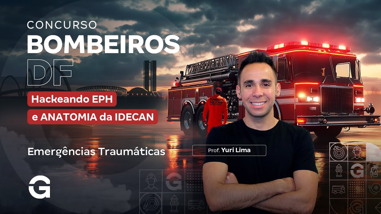 Concurso Bombeiros DF: Emergências Traumáticas da IDECAN