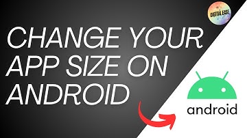 How To Change Your App Size On Android | Adjust Apps And Text Display Size On Your Phone