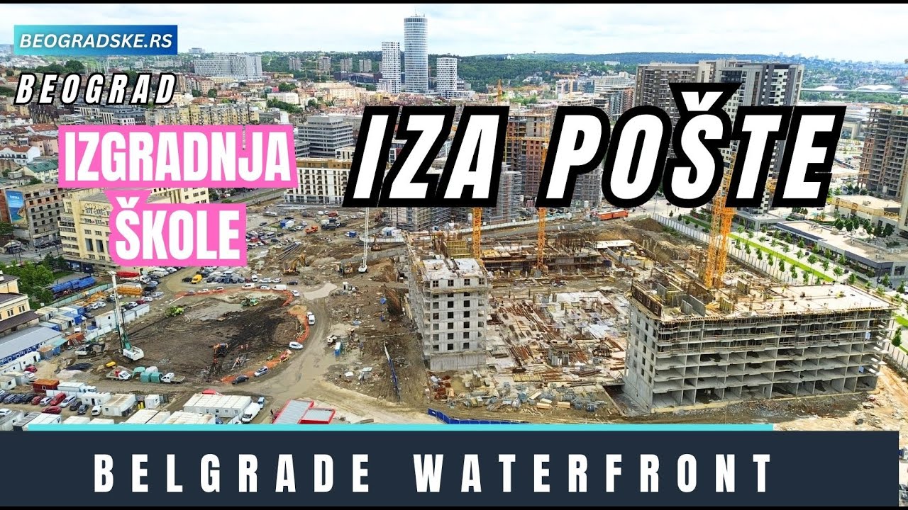 NOVI RADOVI IZA POŠTE. POČELA UGRADNJA ŠIPOVA ZA ŠKOLU, GRADI SE NOVA ULICA