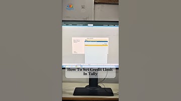 How to set Credit Limit in Tally | Account Tally Course | Hartron Skill Centre Sonipat