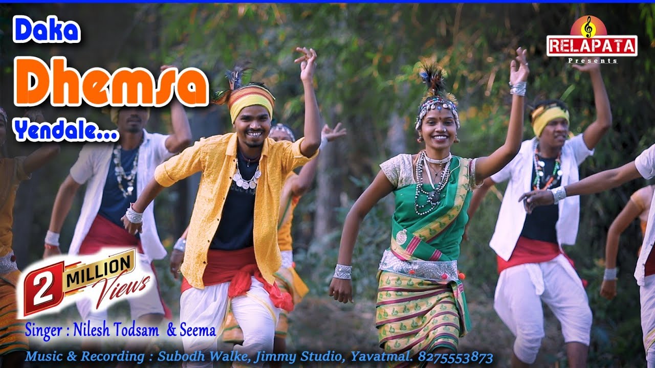 Daka Dhemsa Yendale - Full Song | New Gondi Song 2024 | Nilesh Todsam | #relapata