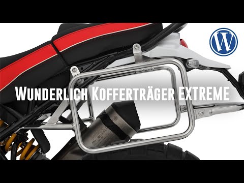 Wunderlich Kofferträger EXTREME - Edelstahl // 70600-000