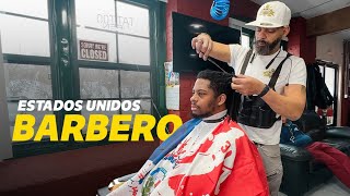 A Day in the Life of a Barber in USA !The Reality!