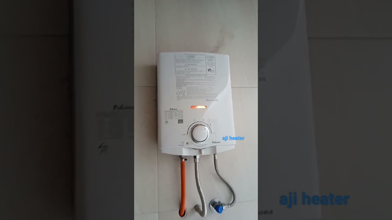 water heater paloma berasap tebal