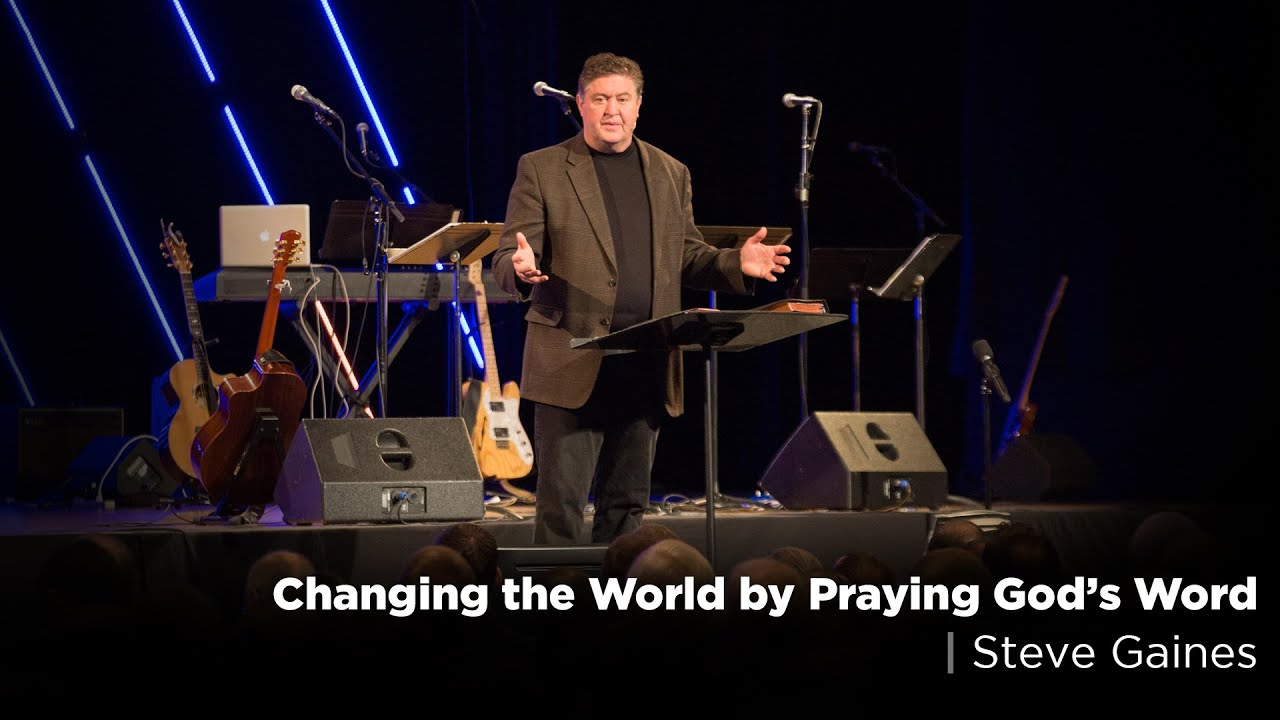 "Changing the World by Praying God's Word" | Pastor Steve Gaines | Men of Memphis Conference 2016