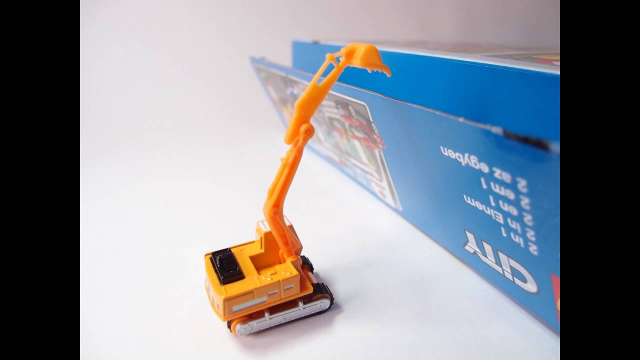 Lego City 60132 Unboxing Stop Motion with 42043 Mercedes and Construction toys