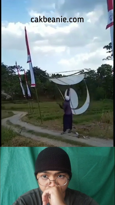 Layangan soangan nya kok patah? layangan ram-raman