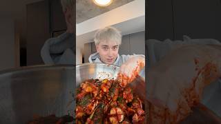 Giant Batch Of Stuffed Cucumber Kimchi oisobagi