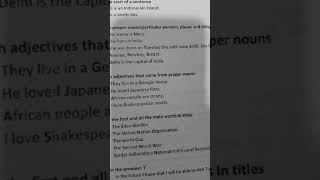 Punctuation (Using Capital Letters)