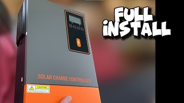 PowMr 48V 140A MPPT Solar Charge Controller Unboxing, Setup & First Impressions