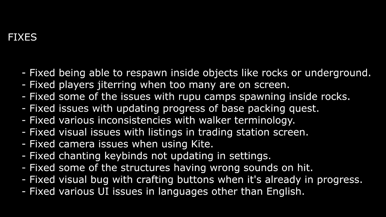 last oasis Content Update 1.1.29308
