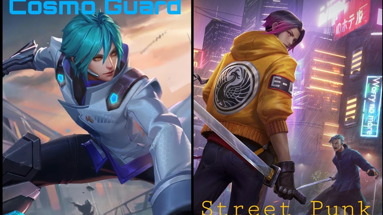 Mlbb Ling Cosmo guard VS Ling Street punk skin comparison