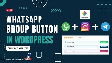 How to add Join WhatsApp / Telegram group buttons in WordPress | WhatsApp Group Button Kaise Lagaye
