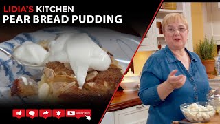Pear Bread Pudding