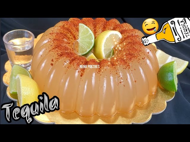 Arriba 47+ imagen receta de gelatina de tequila