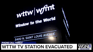 Chicago TV studio evacuated Wednesday after phone threat