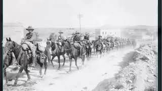 6Th Australian Light Horse Regiment Camped In Sheikh Jarrah, On The Road Leading To Mt Scopus, 1918