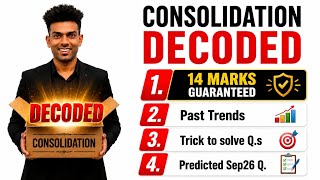 CA Inter Sep 26 Consolidation | Expected Questions + ICAI Trend + Solving Trick | Advanced Accounts