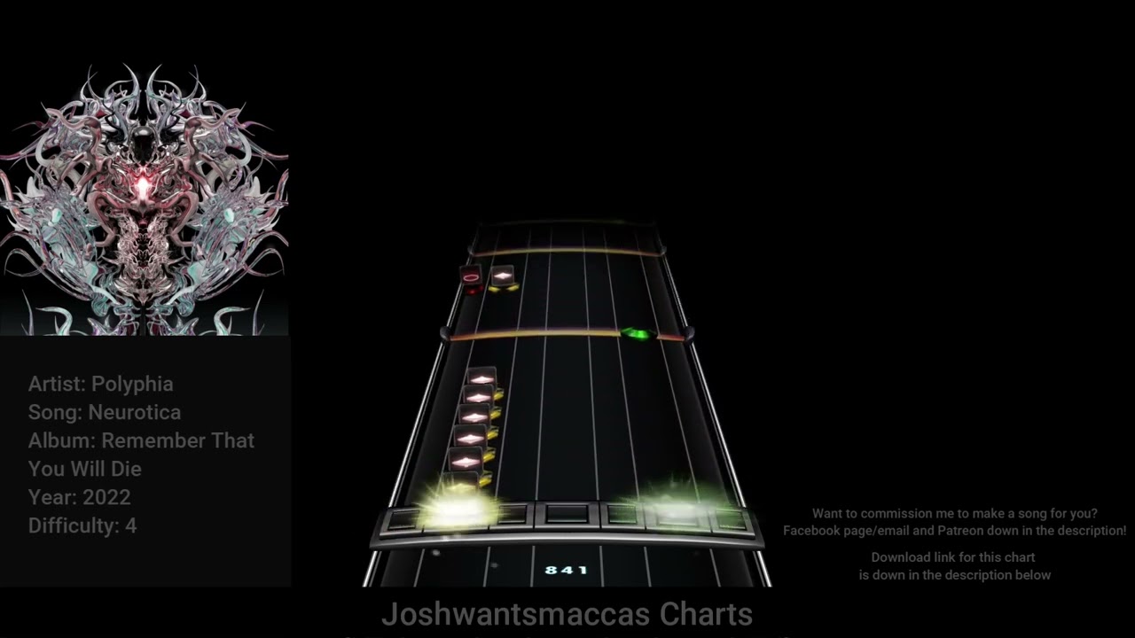 Polyphia - Neurotica Drum Chart (Phase Shift Custom)