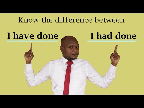 Speak English fluently: ntabwo wavuga Icyongereza utazi, itandukaniro ry'ibi bihe by'inshinga.