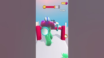 Blob runner 3d new iOS game play #254 #shorts